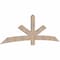 Ekena Millwork Alberta Smooth Timber Gable Bracket, Douglas Fir, 96"W x 32"H x 1 1/2"D x 5 1/2"F, 8/12 Pitch GBW096X32X0206ALB00SDF - alternate 2